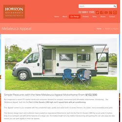 Melaleuca Appeal < Horizon Motorhomes