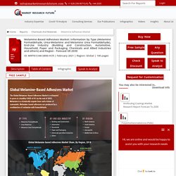 Melamine-Based Adhesives Market Size, Share, Growth