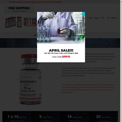 Quebec Peptides for sale