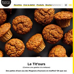 Muffin santé à la mélasse - Peu d'ingrédients - Madame Labriski