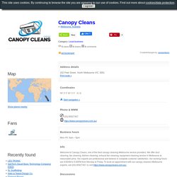 Askmap.net - Canopy Cleaners Melbourne