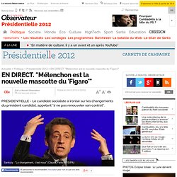 Hollande sur Sarkozy "son projet, c'est son bilan"