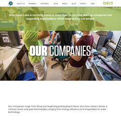 Member Companies - Greentown Labs