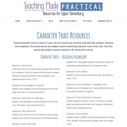 Membership - Character Traits - Teaching Made Practical