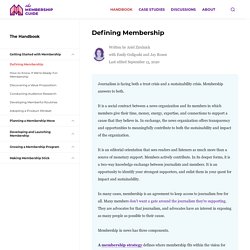 Membership Handbook