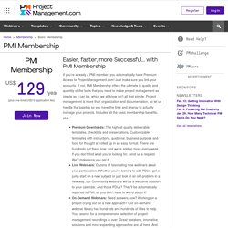 Basic Membership at ProjectManagement.com