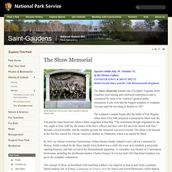 The Shaw Memorial - Saint-Gaudens National Historic Site