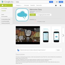 Memories Diary - App Android su Google Play