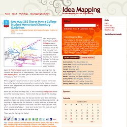 Idea Map 262 Shares How a College Student Memorized Chemistry Guidelines