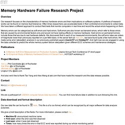 Memory Failure Project