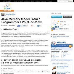 Java Memory Model From a Programmer's Point-of-View