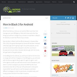 Men In Black 3 for Android