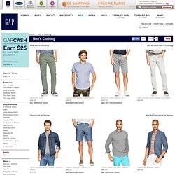Men's Clothing: jeans, shirts, pants, ts, polos