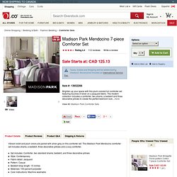 Madison Park Mendocino Purple 7-piece Queen-size Comforter Set