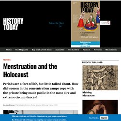 Menstruation and the Holocaust