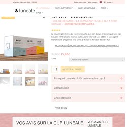 La Cup Luneale, cup menstruelle ergonomique sans tige made in France