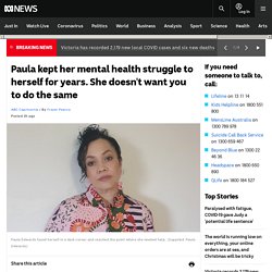 Paula kept her mental health struggle to herself for years. She doesn't want you to do the same