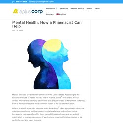Mental Health: How a Pharmacist Can Help