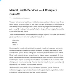 Complete Mental Health Services.