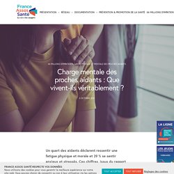 Charge mentale des proches aidants : Que vivent-ils véritablement ? / France Asso santé, octobre 2021
