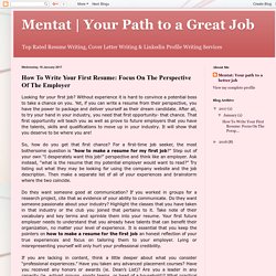 Your Path to a Great Job
