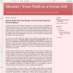 Your Path to a Great Job