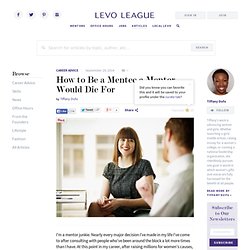 4 Ways to Become the Best Mentee