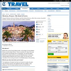 Menton, France: My kind of town