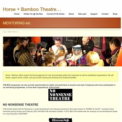 Horse + Bamboo Theatre...