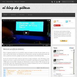 Menú en un LCD con Arduino » Blog Archive » el blog de giltesa
