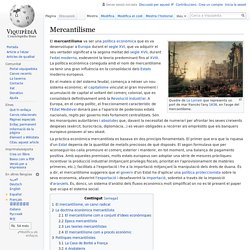Mercantilisme