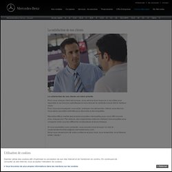 Univers Mercedes - La satisfaction de nos clients