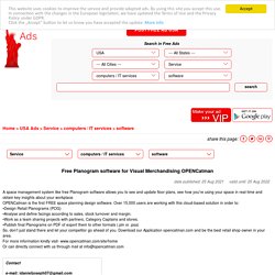 Free Planogram software for Visual Merchandising OPENCatman - 3189069