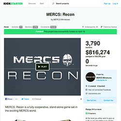 MERCS: Recon by MERCS Miniatures