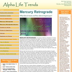 Mercury Retrograde