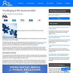The Merging of PR, Social and SEO