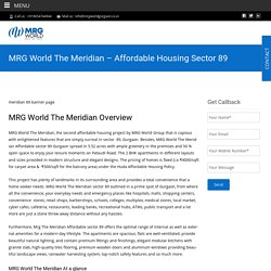 Mrg meridian sector 89 latest house in gurgaon