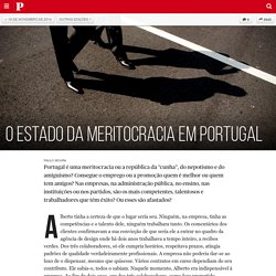 O estado da meritocracia em Portugal
