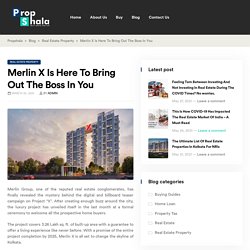 Merlin X Is Here To Bring Out The Boss In You