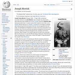 Joseph Merrick