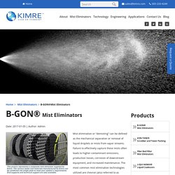 Benefits from Mesh Pads Supplied by Kimre Inc.