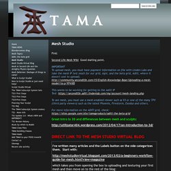 Mesh Studio - TAMA Products