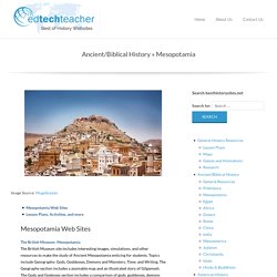 Mesopotamia – Best of History Web Sites