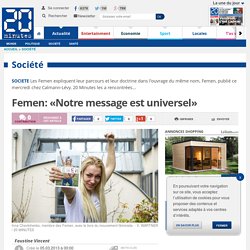 Femen: «Notre message est universel»