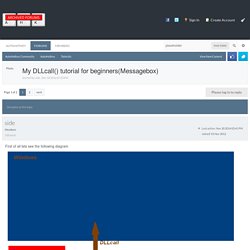 My DLLcall() tutorial for beginners(Messagebox) - Tutorials - AutoHotkey Community