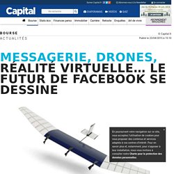 Messagerie, drones, réalité virtuelle… le futur de Facebook se dessine