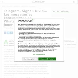 Telegram, Signal, Olvid... Les messageries concurrentes de WhatsApp ont une carte à jouer