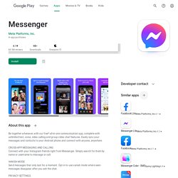 Messenger – Text and Video Chat for Free