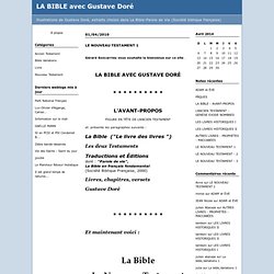 messie : LA BIBLE avec Gustave Doré