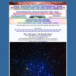 The Messier Catalog: Open Star Clusters